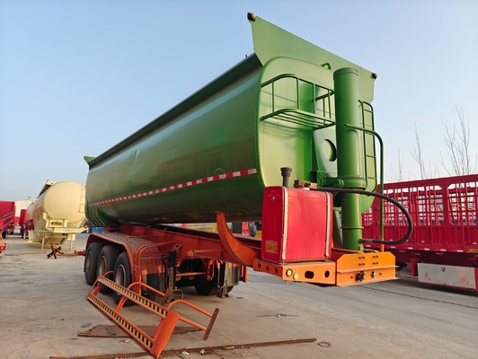 3 Axles Heavy Duty U Shape 40/60/80/100 Ton Bulk Cargo Coal Ore Build Materials Transport End Dumper Rear Dump Tipper Semi Trailer and Durable