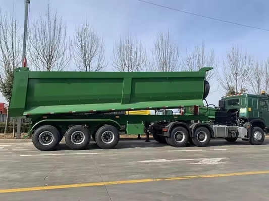 Dump/Tipper Semitrailer with Radial Tire Design and ISO Certification
