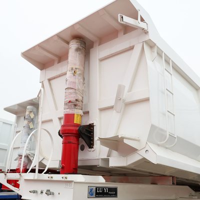 High Capacity 30-100 Tons Rear 3 4 5 6 Axles Tipping Trailers Tipper Dump Semi Truck Trailer