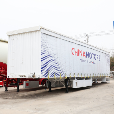 5 Seats Automatic Tipper Semi Trailer for Bulk Cement Transportation
