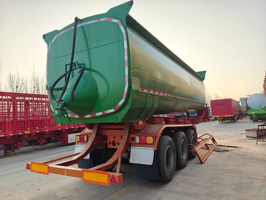 Dump/Tipper Semitrailer with Radial Tire Design and ISO Certification