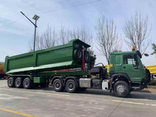 Dump/Tipper Semitrailer with Radial Tire Design and ISO Certification