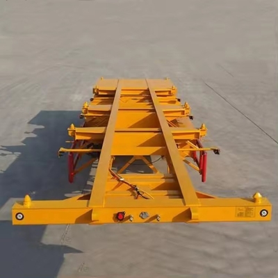 50T Load Capacity 40FT Skeleton Container Semi Utility Trailer for Customized Request