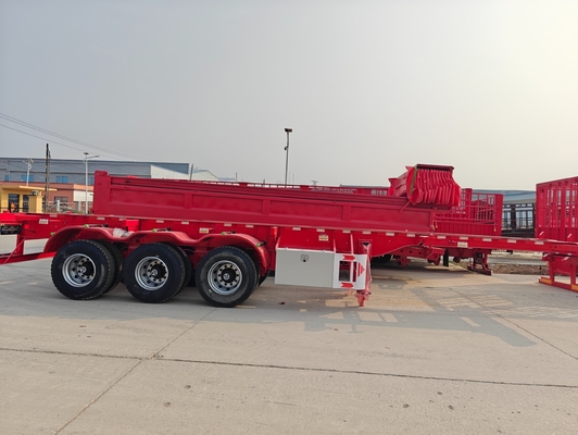 Customizable Container 3 Axles 40FT Skeleton Semi Trailer with Customized Request