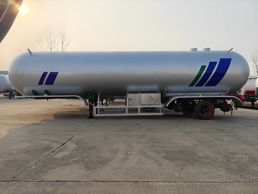 LPG 60000 Liters Gas Tank Semi Truck Trailer with ABS Anti-lock Braking System
