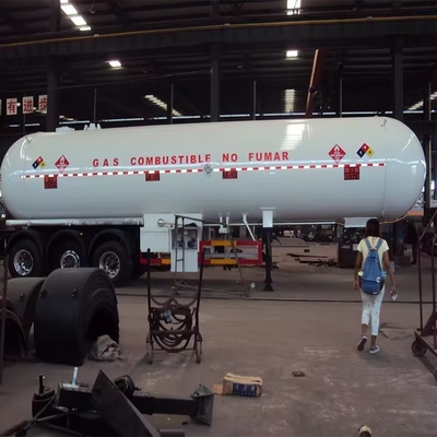 NO.005 Oil Diesel Crude Oil 3 Axles Fuel Oil LPG LNG Semi Trailer Naked with Waxed