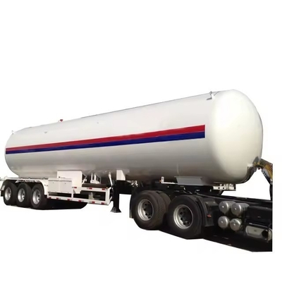 3 Axles Propane Trailer 56000liters 28mt 56cbm LPG Road Tanker Semi Trailer
