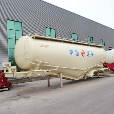 500mm Diameter Manhole Steel Semi-Trailer Tank Truck for Crude Oil Transportation