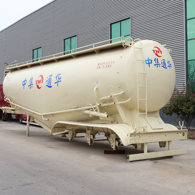 500mm Diameter Manhole Steel Semi-Trailer Tank Truck for Crude Oil Transportation
