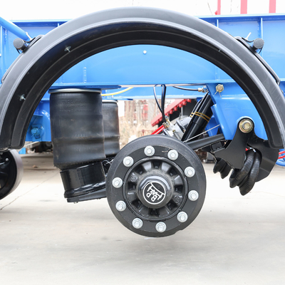 500mm Diameter Manhole Steel Semi-Trailer Tank Truck for Crude Oil Transportation