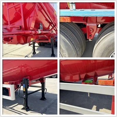 30000L/40000L/50000L Three Axle Tank/Tanker Semi Trailer for Vapour Recovery Valve Civacon