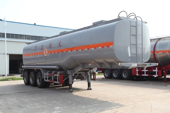 Customized Request Carbon Steel and Aluminum Fuel Tanker Semi Trailer 2/3/4 Axle Number