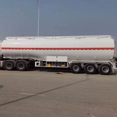 Leaf Spring Suspension 3 Axle Liquid Semi Trailer with Customized Request and Customization