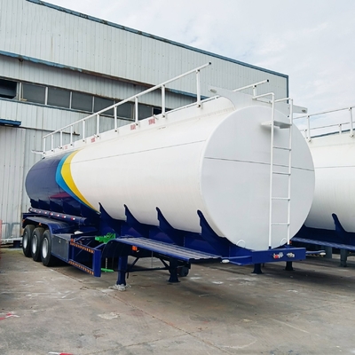 Customization 2 Axle 42000 Litres Oil Tank Semi Trailer with 12 Tires Customized Request