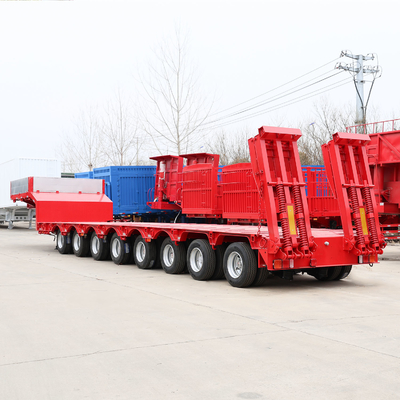 Low Loader/Lowbed/Lowboy Low Bed Trailer 50T Load Capacity with Wabco Braking Valve