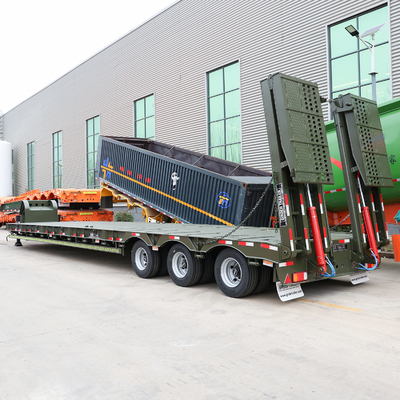 Customization Heavy-Duty Low Bed Semi Trailer Made in for Your Requirements