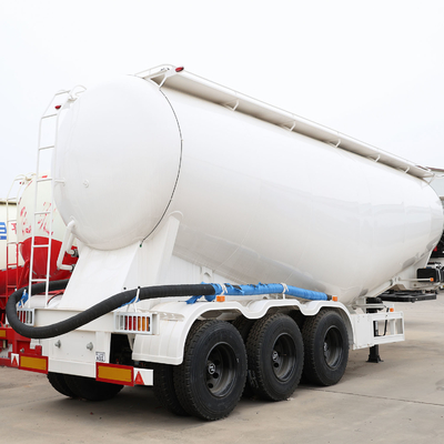 Grade Heavy Duty 2 3 4 Axle Powder Transporting Bulk Cement Tanker Fly Ash Semi Trailer