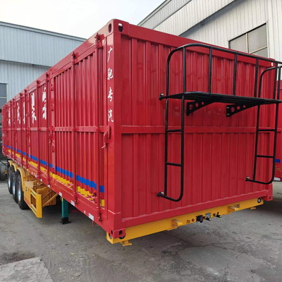 Not Self-dumping 003 40FT 80tons Stake Cargo Fence Container Semi Truck Trailer