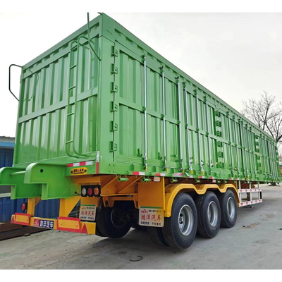 Steel Cargo Fence Semi Trailer for Bulk Goods Transport No ABS System Required