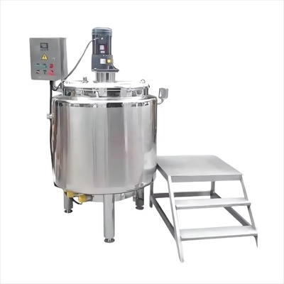 304 316 Ss Stainless Steel Mixer Mixing Tank Continuous Operating Pressure Rating