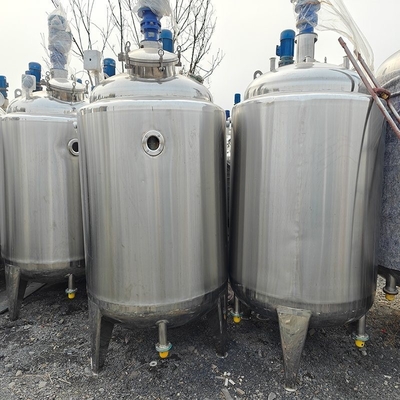 Stainless Steel High Shear Liquid and Powder Cosmetic Shampoo Emulsifier Mixing Tank