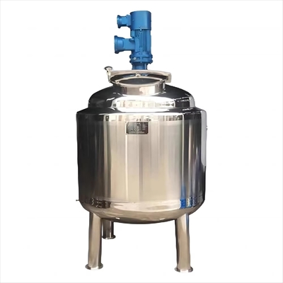 Stainless Steel High Shear Liquid and Powder Cosmetic Shampoo Emulsifier Mixing Tank